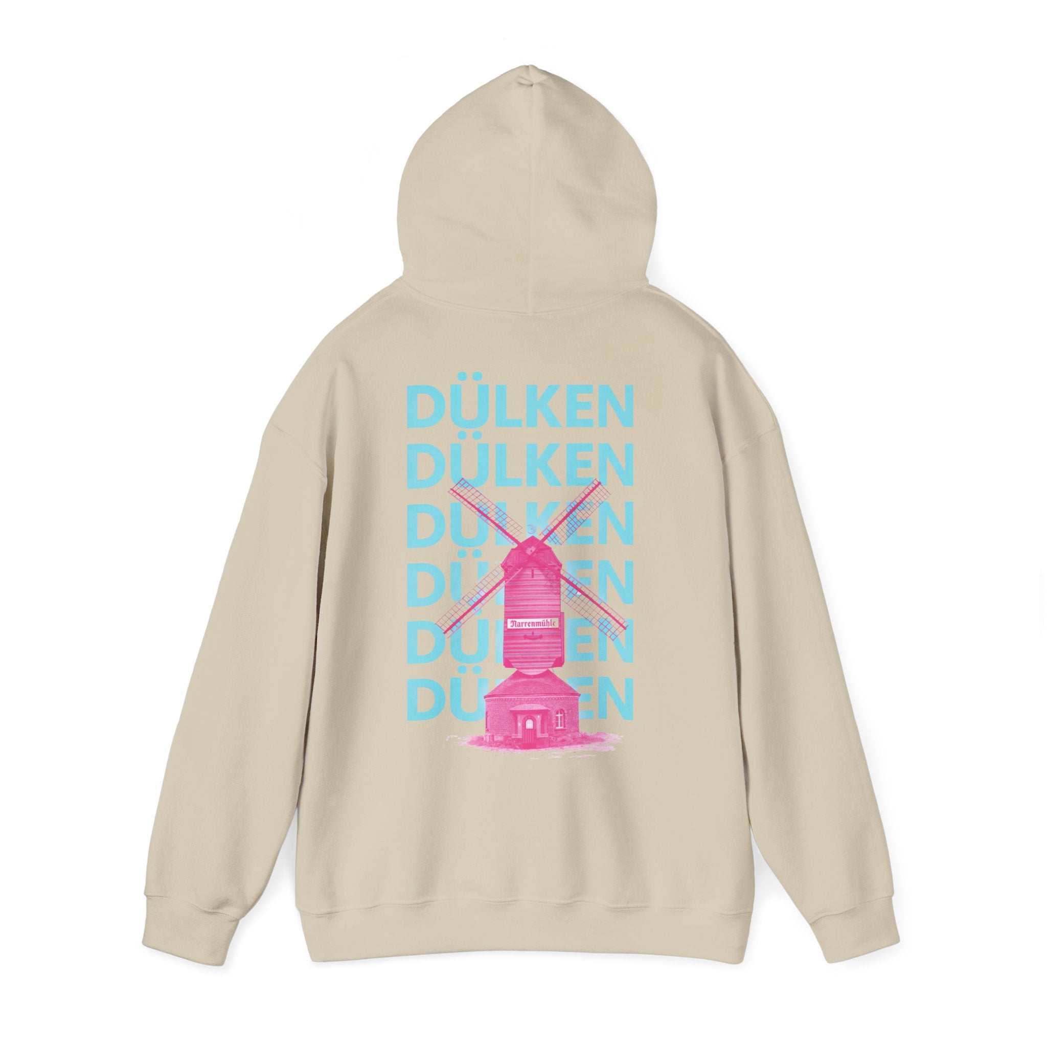 Dülken Narrenmühle Neon Graphic Hoodie – Wear your City Kollektion | ORGNL Fabrics