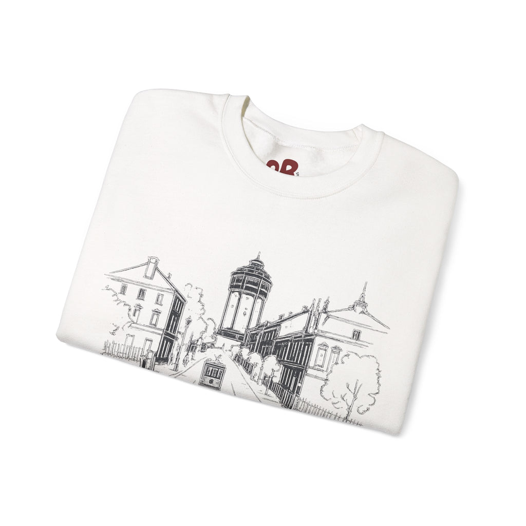 Mönchengladbach „MG Hood“ Sweater Frontprint – Wear your City Kollektion | ORGNL Fabrics