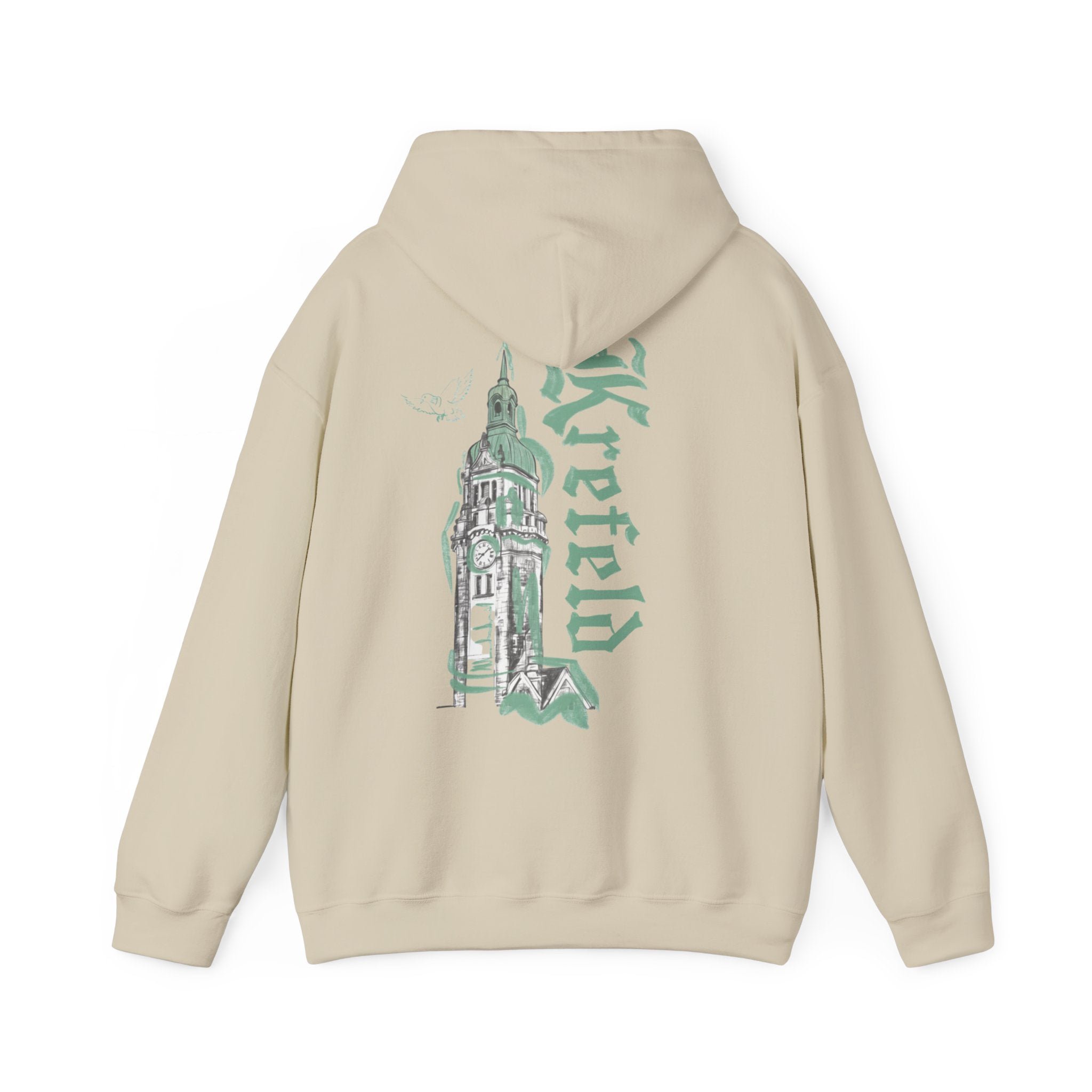 Krefeld HBF Tower Hoodie – Textile City Streetwear Pullover | ORGNL Fabrics
