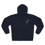 Krähfeld Zip-Hoodie – Krefeld Raben Logo Streetwear | ORGNL Fabrics