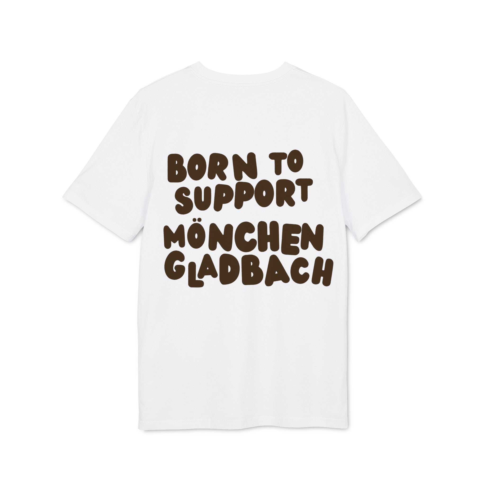Born to Support Mönchengladbach Slim Fit T-Shirt – Wear your City Kollektion | ORGNL Fabrics