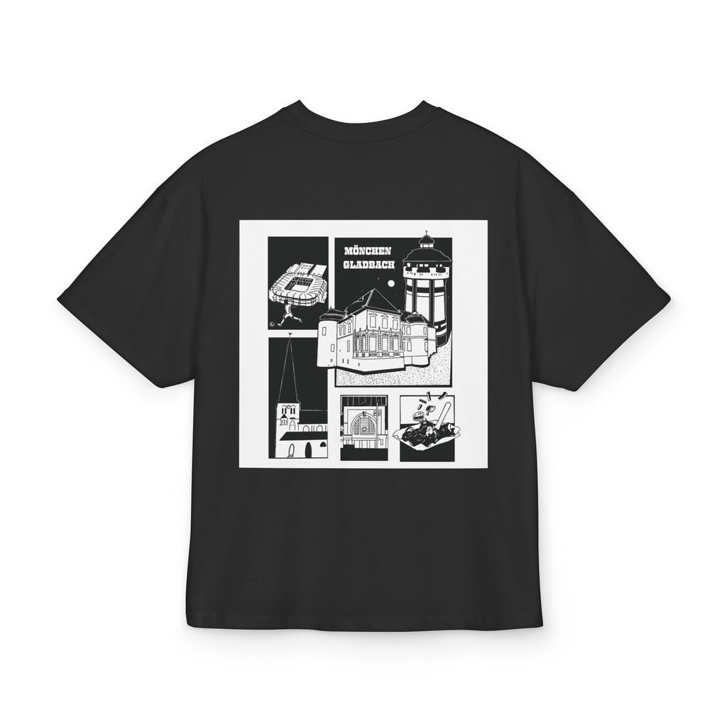Mönchengladbach Stories Oversize T-Shirt – Wear your City Kollektion | ORGNL Fabrics
