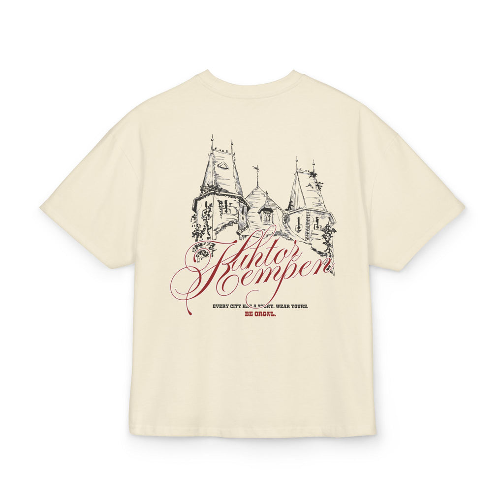 Kuhtor Kempen Heavy Oversized T-Shirt Backprint – Wear your City Kollektion | ORGNL Fabrics