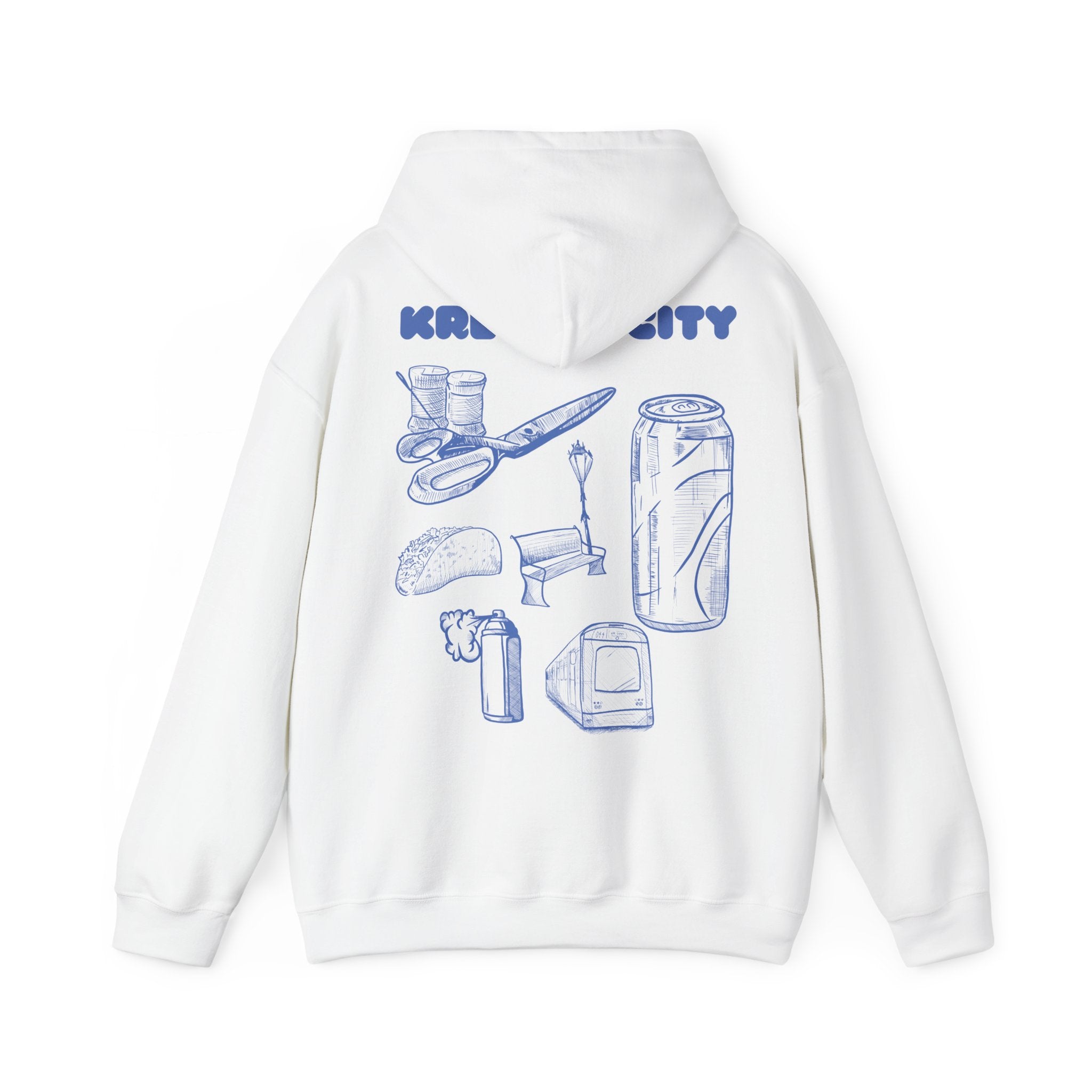 Krefeld City ICONS Hoodie – Oversized Streetwear Pullover | ORGNL Fabrics