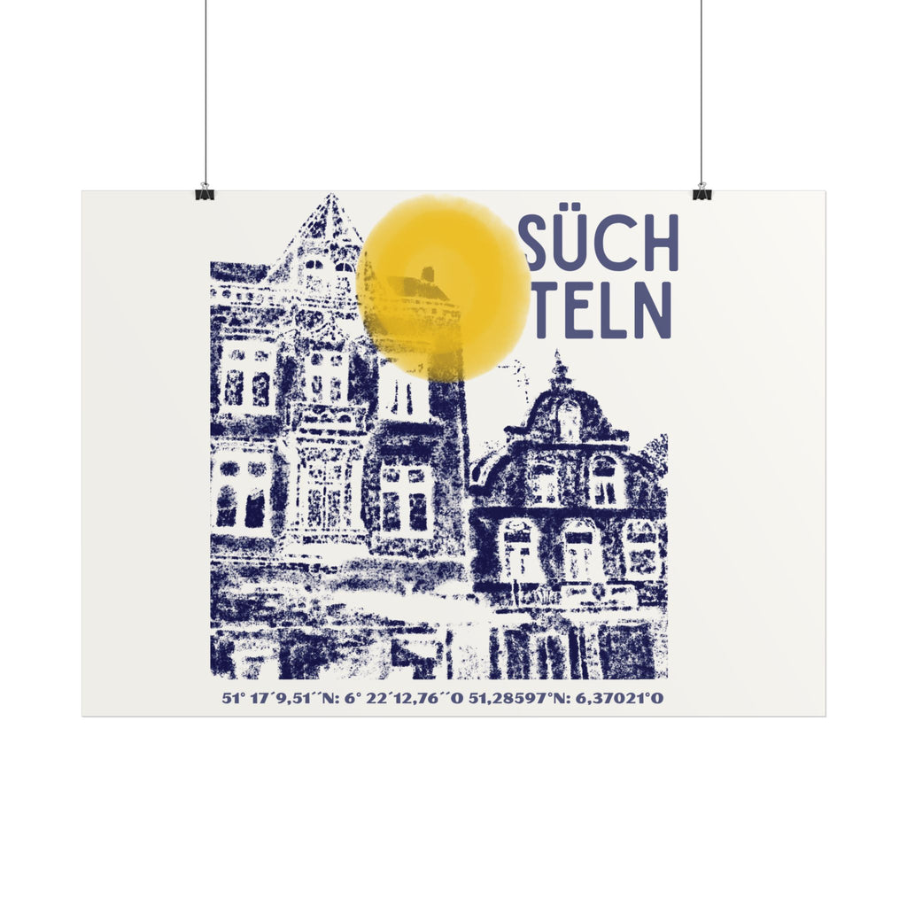 Viersen Süchteln Poster – Home & Living Kollektion | ORGNL Fabrics
