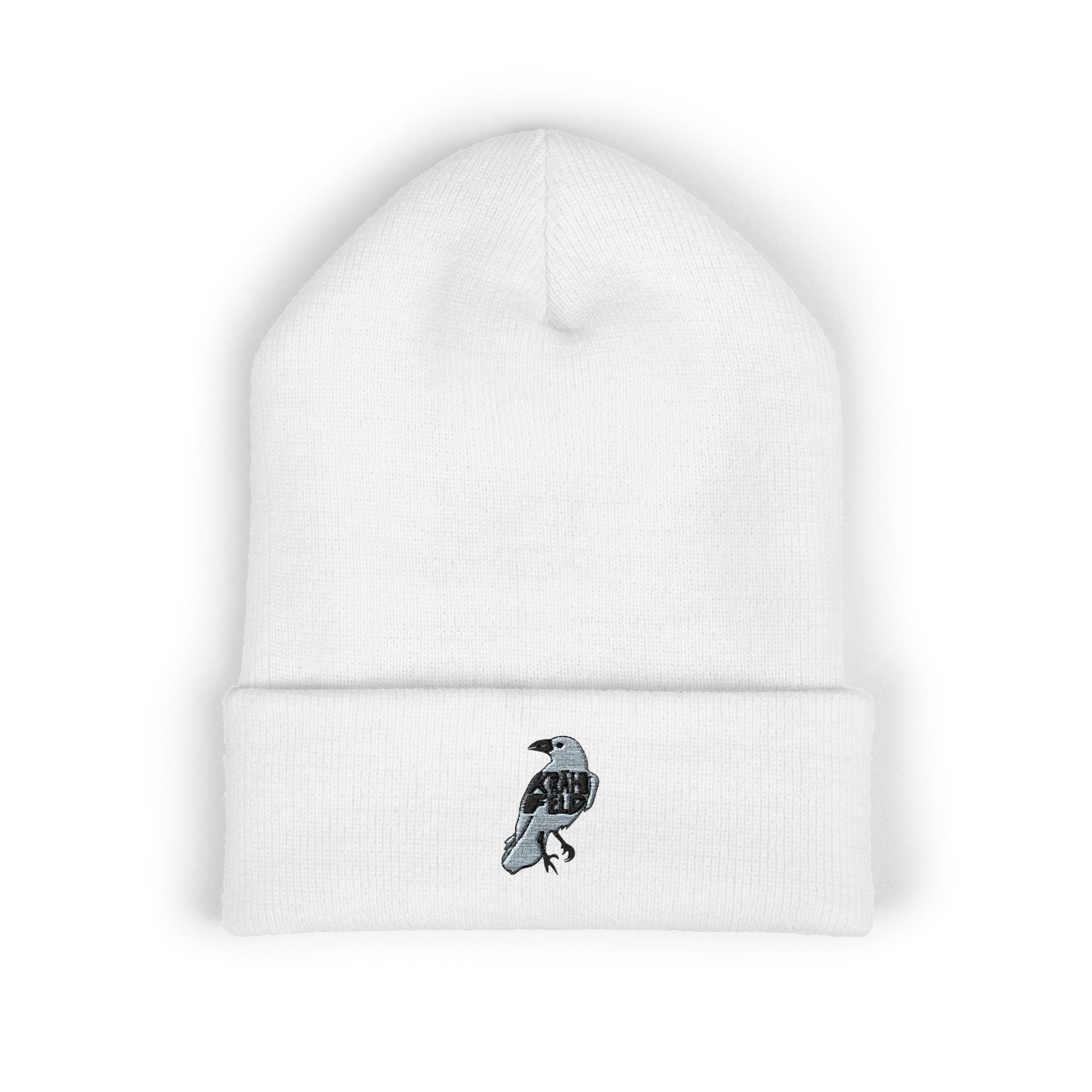 Krähfeld Raven Beanie — Bestickter Rabe | ORGNL Fabrics