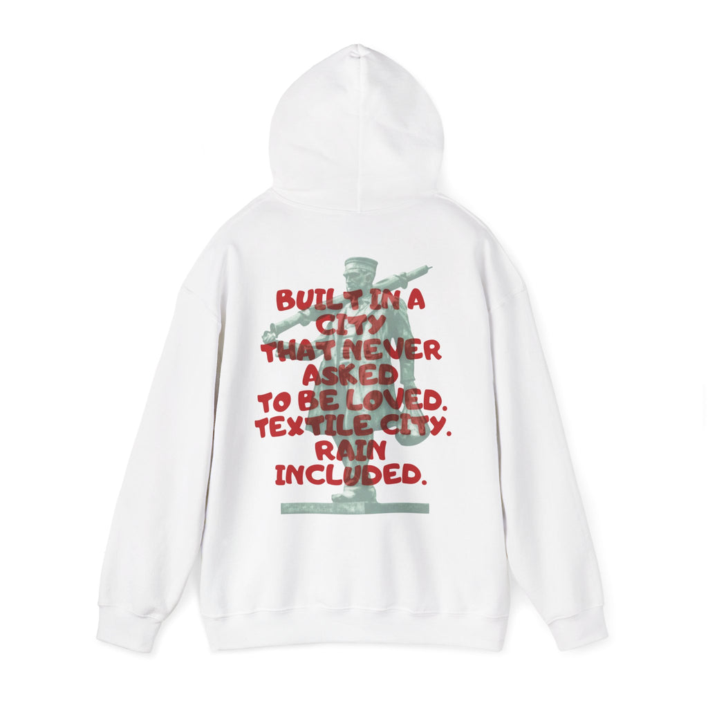 Krefeld Seidenweber Hoodie – Textile City Streetwear Pullover | ORGNL Fabrics