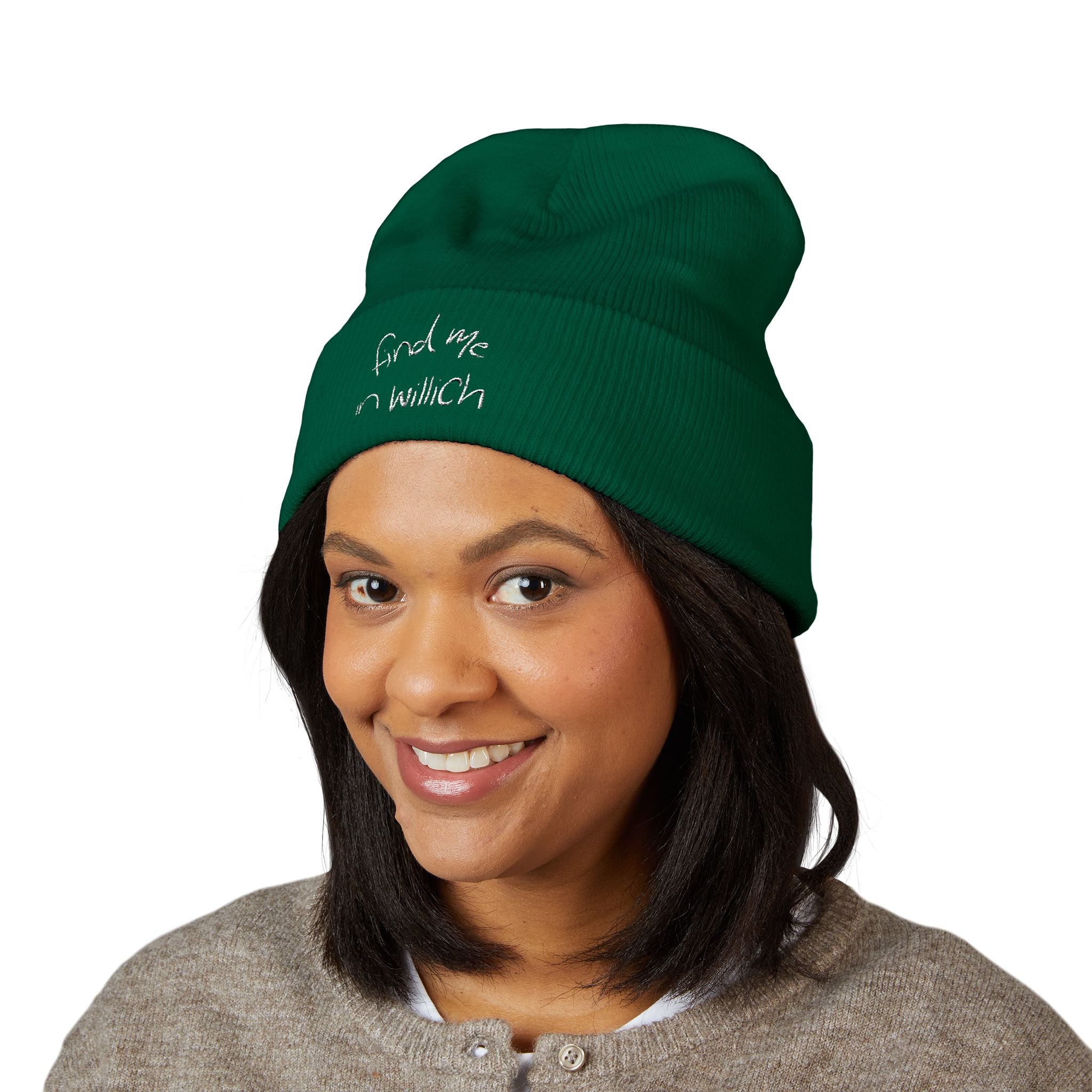 Find Me In Willich Beanie – Wear your City Kollektion | ORGNL Fabrics