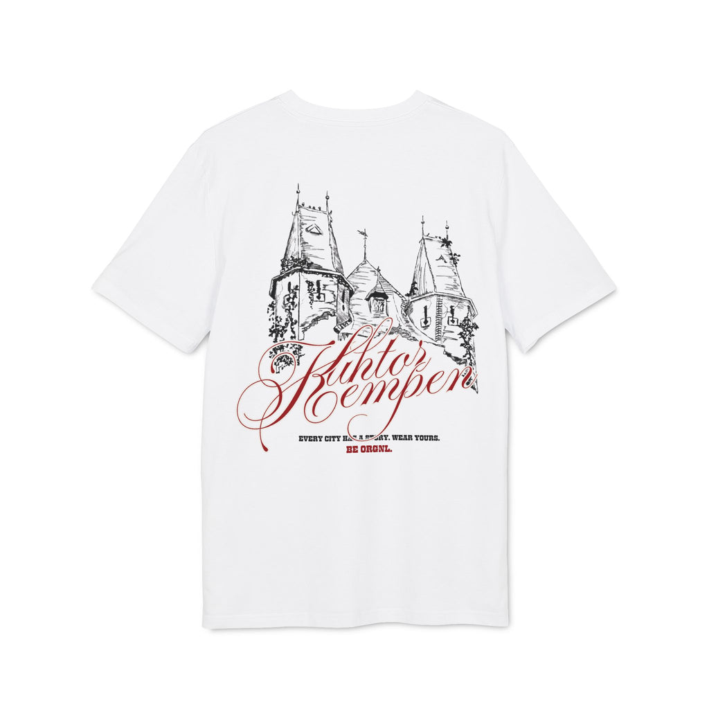 Kuhtor Kempen Slim Fit T-Shirt Backprint – Wear your City Kollektion | ORGNL Fabrics