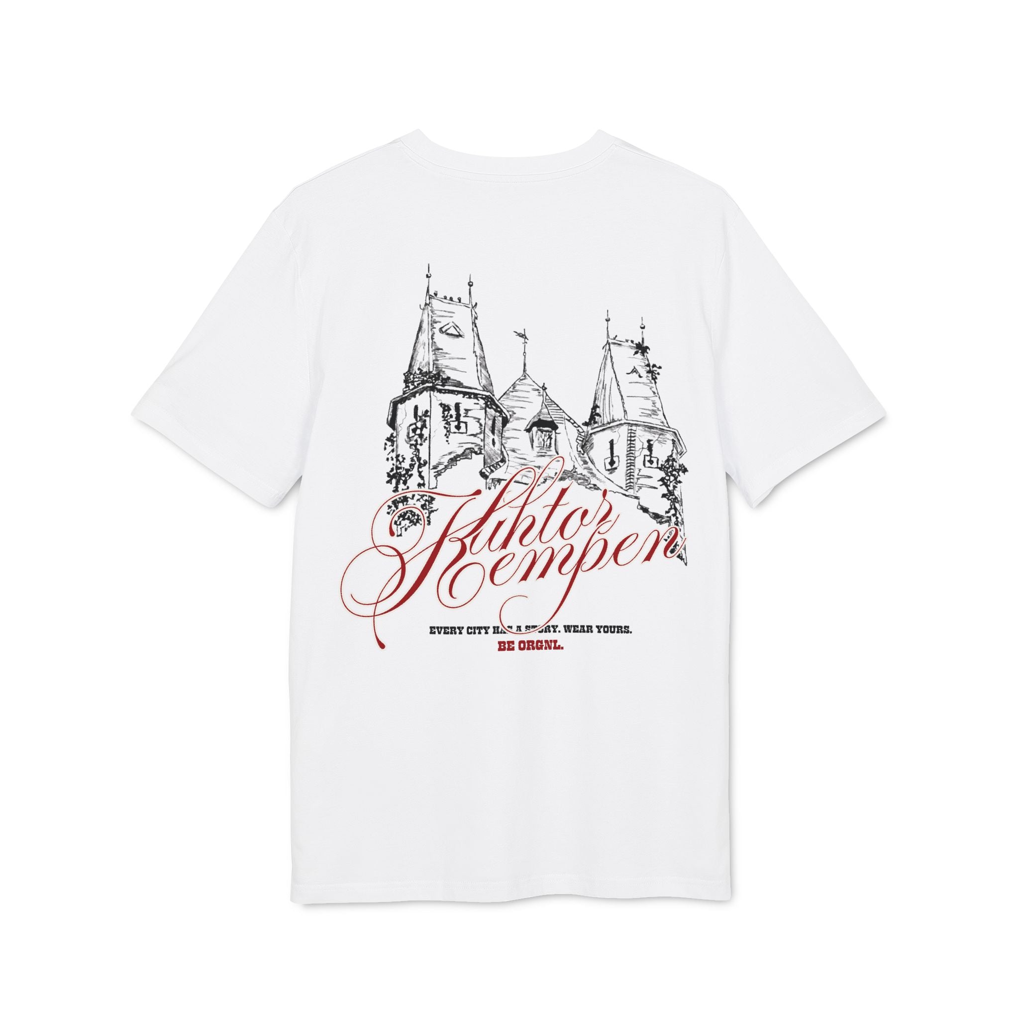 Kuhtor Kempen Slim Fit T-Shirt Backprint – Wear your City Kollektion | ORGNL Fabrics