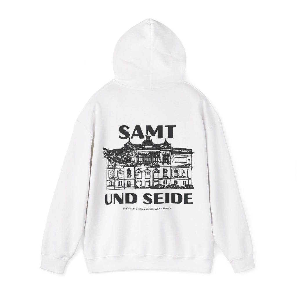Samt & Seide Hoodie – Wear your City Kollektion | ORGNL Fabrics
