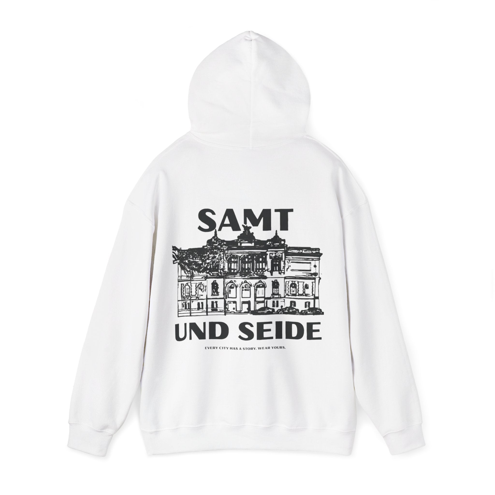 Samt & Seide Hoodie – Wear your City Kollektion | ORGNL Fabrics