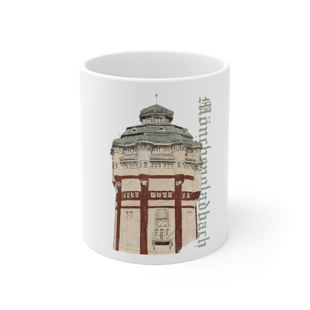 Mönchengladbach Wasserturm Tasse – Home & Living Kollektion | ORGNL Fabrics