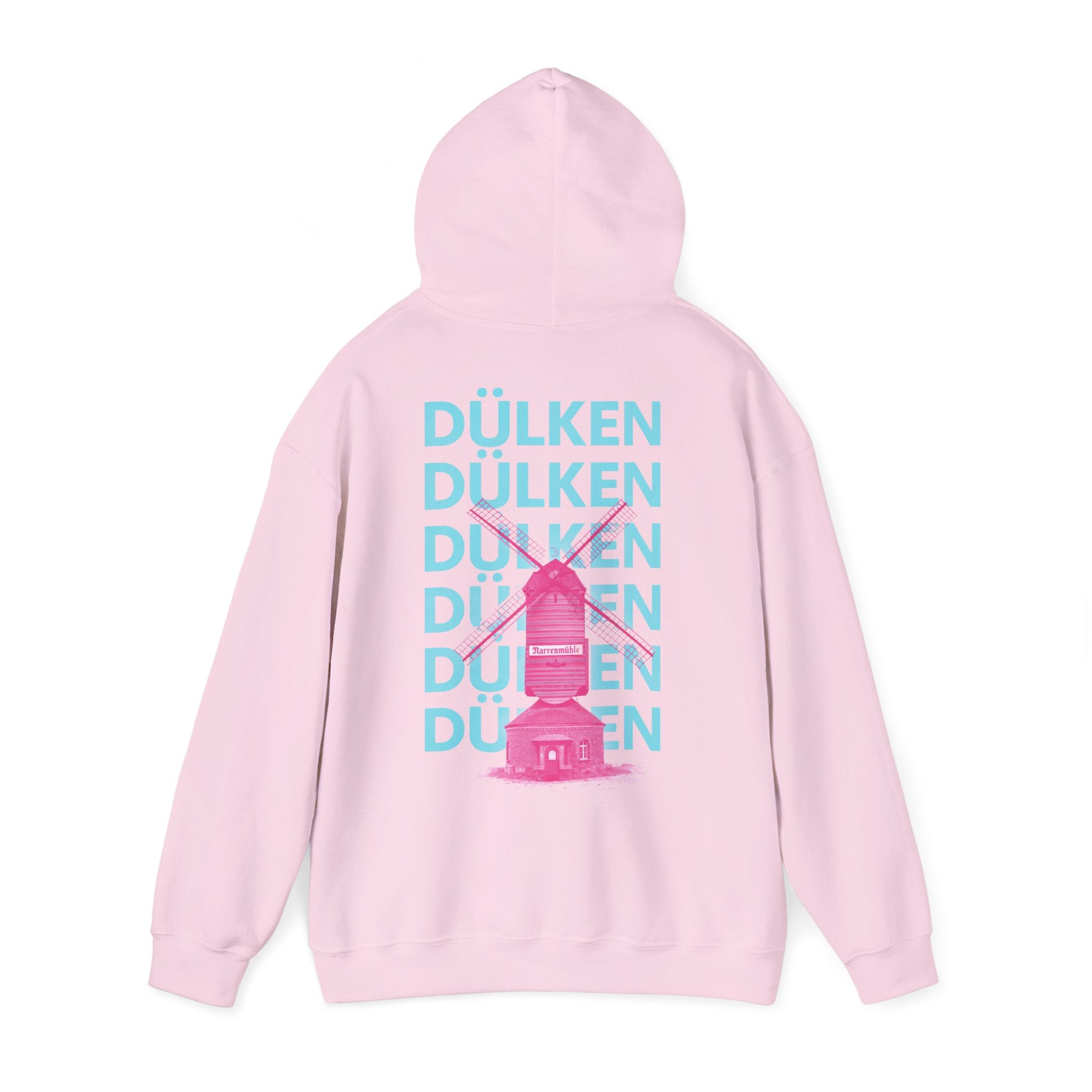 Dülken Narrenmühle Neon Graphic Hoodie – Wear your City Kollektion | ORGNL Fabrics