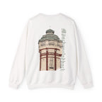 Mönchengladbach Wasserturm Crewneck Sweater Backprint – Wear your City Kollektion | ORGNL Fabrics