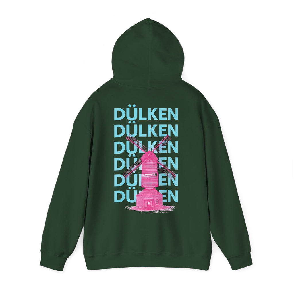 Dülken Narrenmühle Neon Graphic Hoodie – Wear your City Kollektion | ORGNL Fabrics