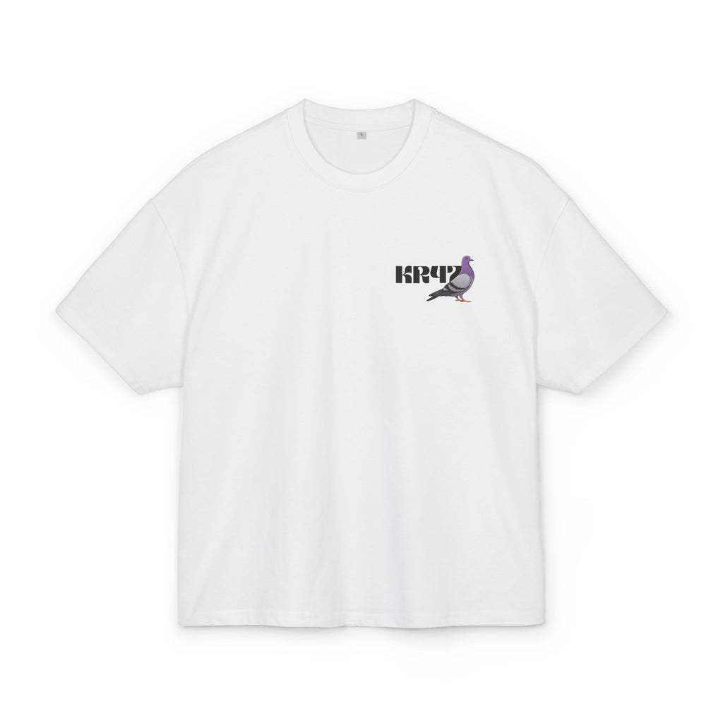 KR47 Taube Heavy Oversized T-Shirt Backprint – Wear your City Kollektion | ORGNL Fabrics