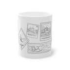 Krefeld Briefmarken Tasse – Krefeld Home & Living Kollektion | ORGNL Fabrics