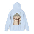 Mönchengladbach Wasserturm Hoodie Backprint – Wear your City Kollektion | ORGNL Fabrics