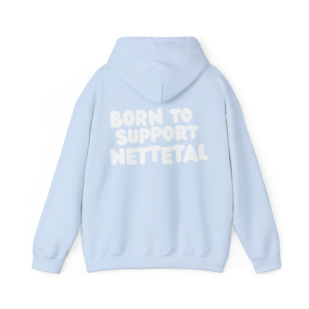 Born to Support Nettetal Hoodie Backprint – Wear your City Kollektion | ORGNL Fabrics