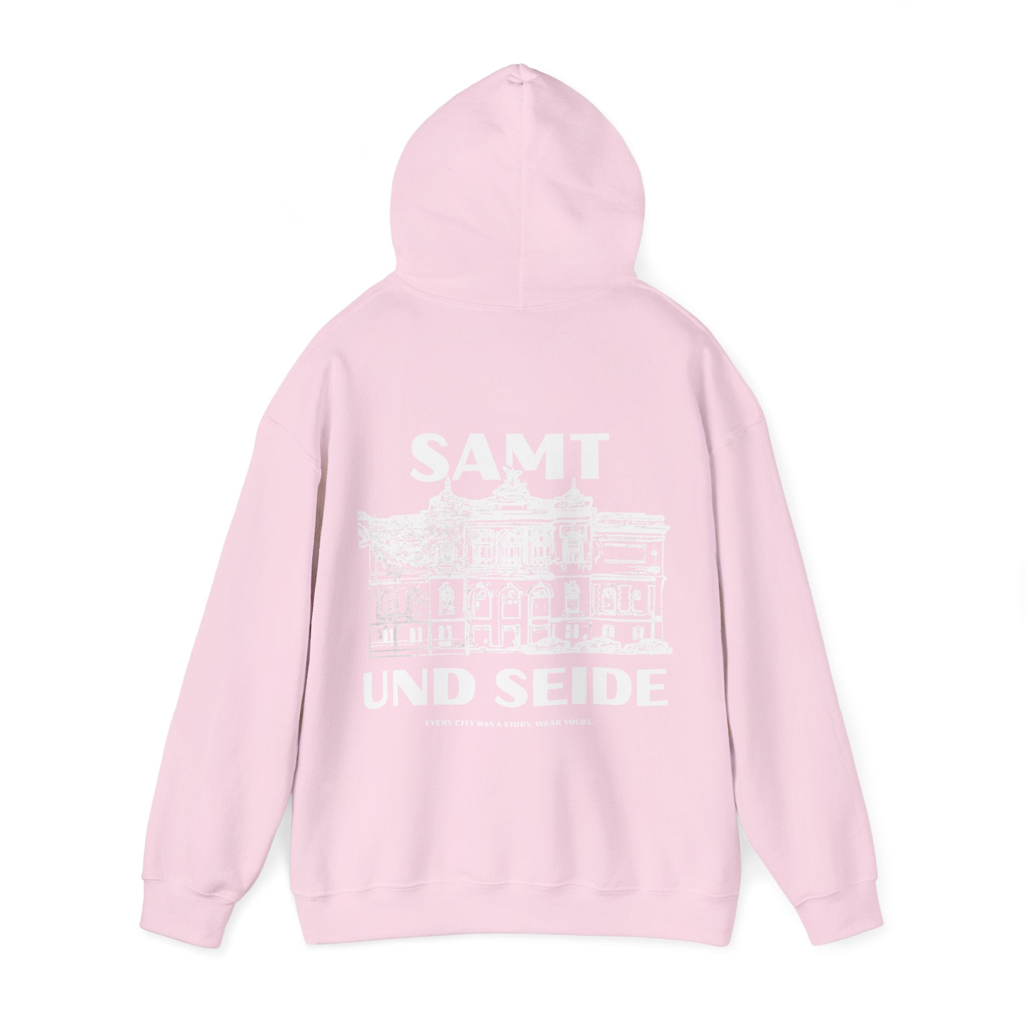 Samt & Seide Hoodie – Wear your City Kollektion | ORGNL Fabrics