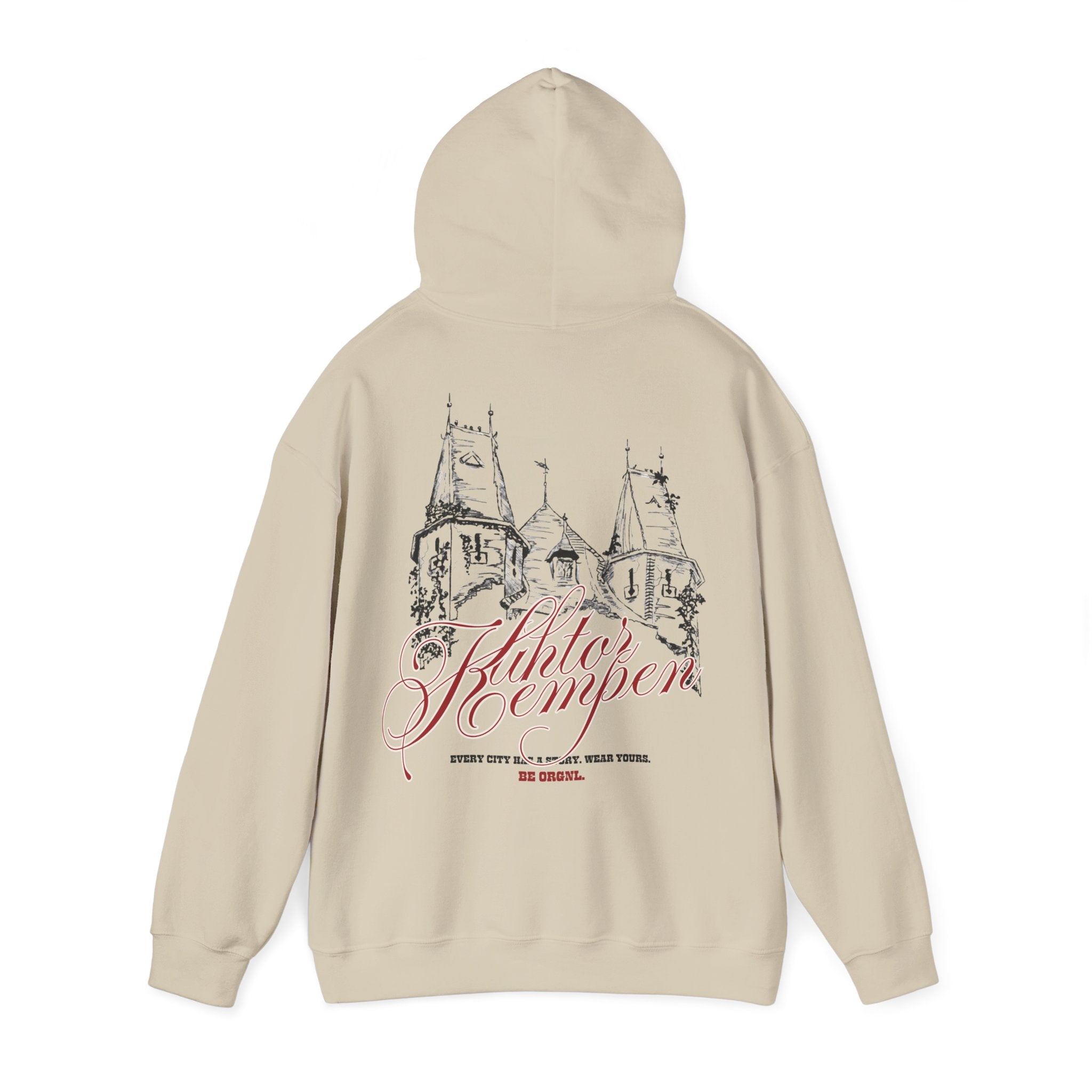 Kuhtor Kempen Hoodie – Wear your City Kollektion | ORGNL Fabrics
