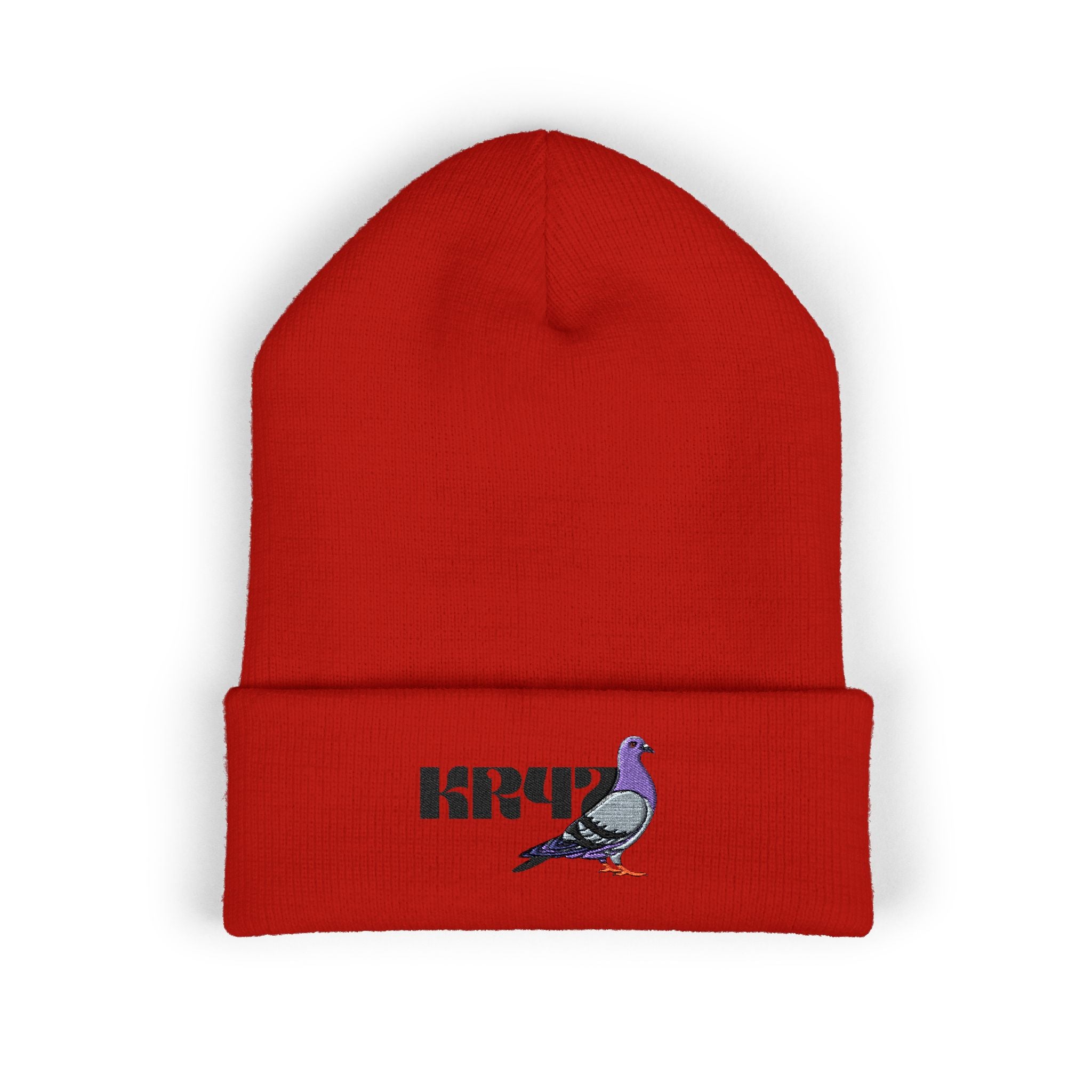 KR47 Taube Beanie — Krefeld 47 Bestickt | ORGNL Fabrics