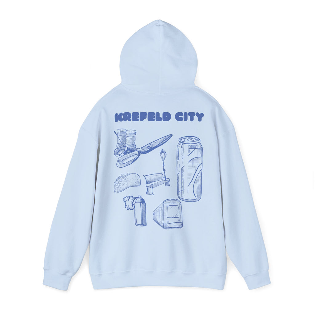 Krefeld City ICONS Hoodie – Oversized Streetwear Pullover | ORGNL Fabrics