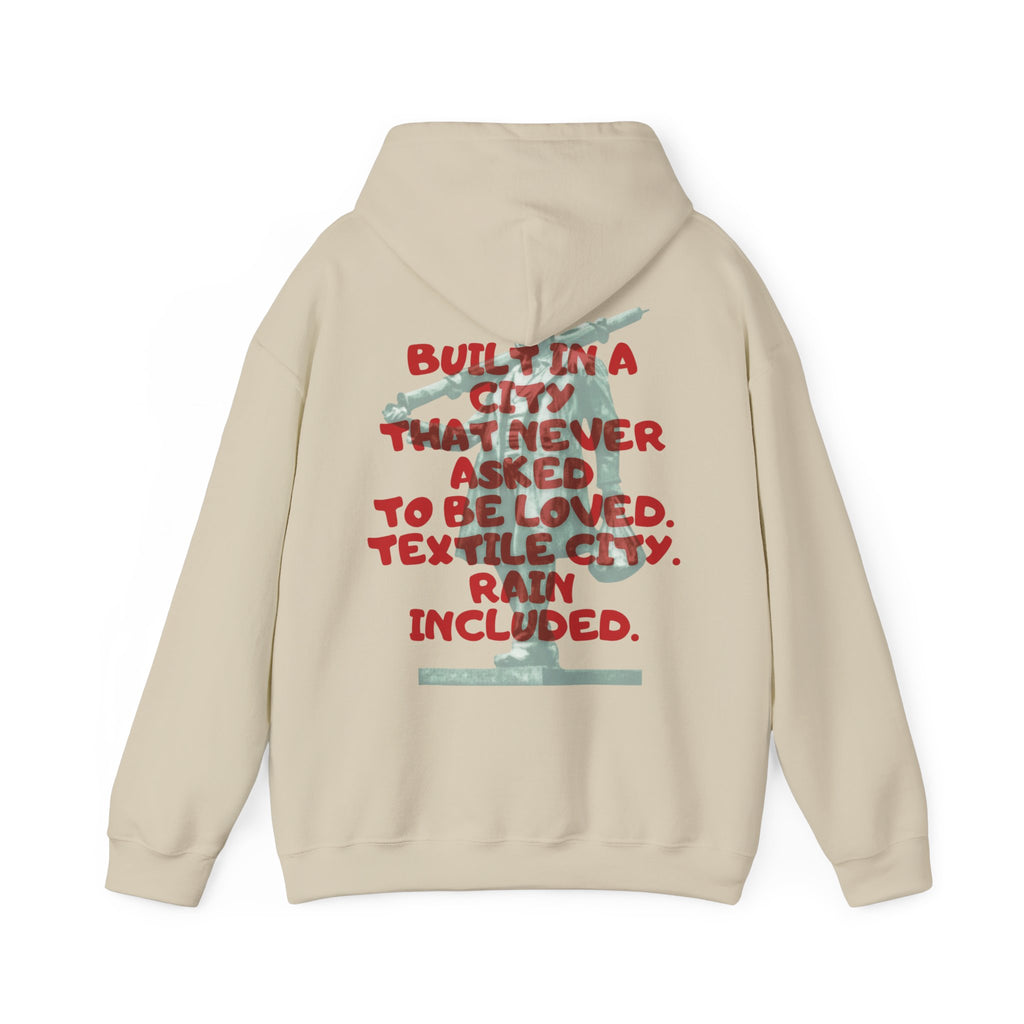 Krefeld Seidenweber Hoodie – Textile City Streetwear Pullover | ORGNL Fabrics