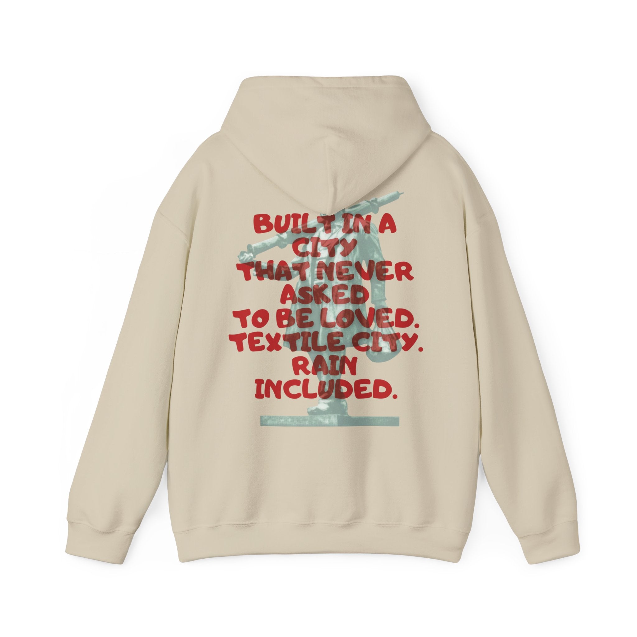Krefeld Seidenweber Hoodie – Textile City Streetwear Pullover | ORGNL Fabrics