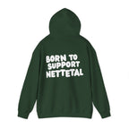 Born to Support Nettetal Hoodie Backprint – Wear your City Kollektion | ORGNL Fabrics