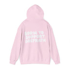 Born to Support Grefrath Hoodie Backprint – Wear your City Kollektion | ORGNL Fabrics