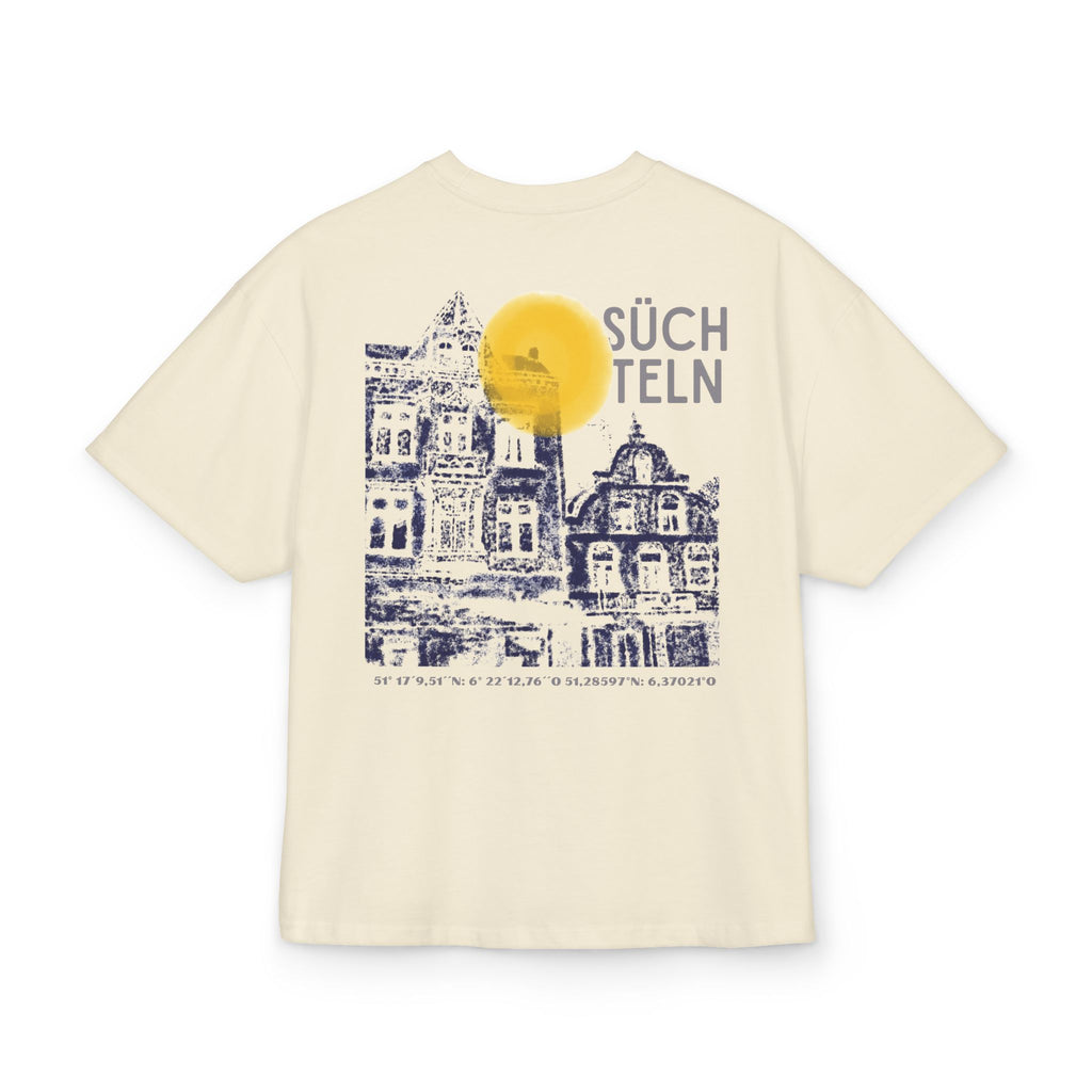 Viersen Süchteln Heavy Oversized T-Shirt Backprint – Wear your City Kollektion | ORGNL Fabrics