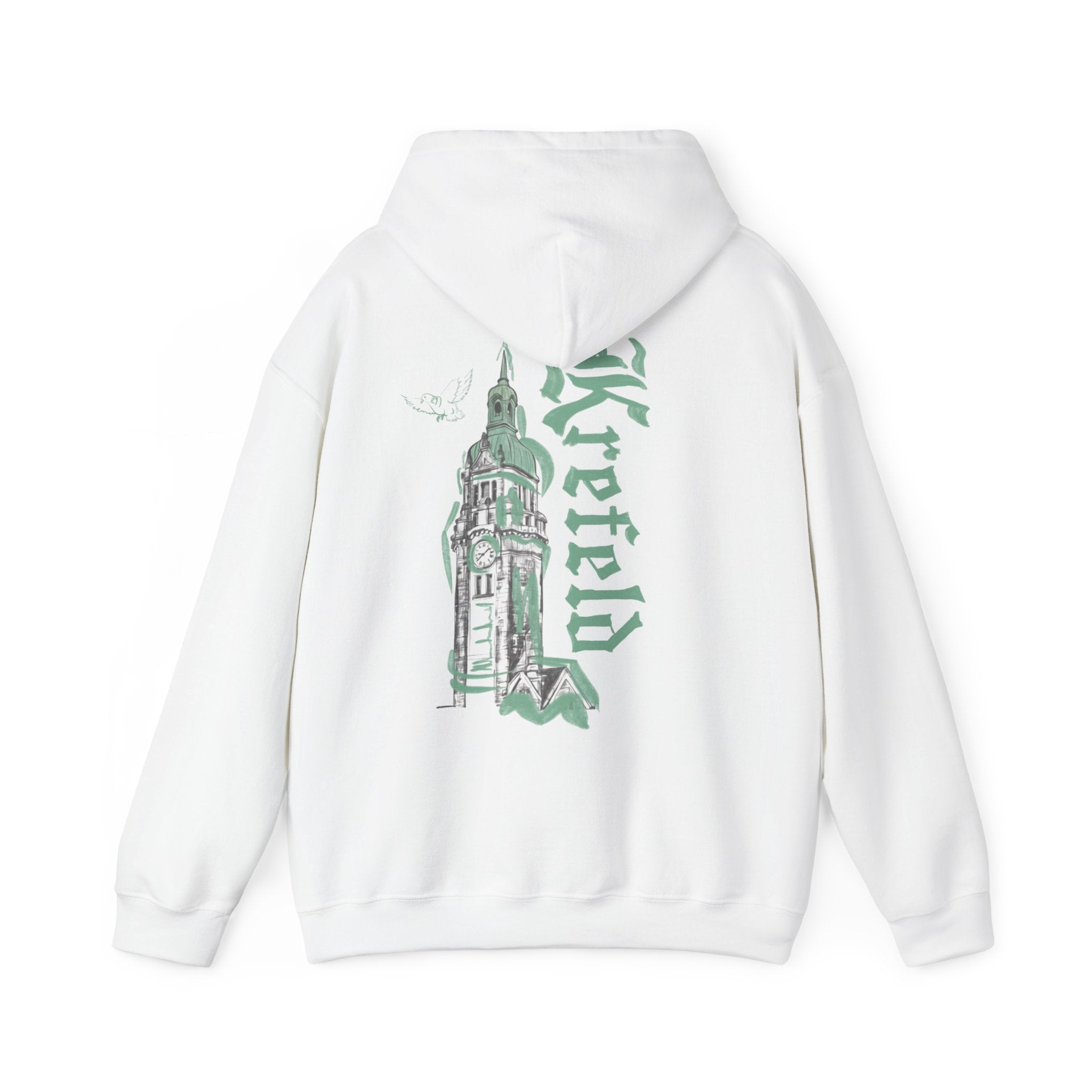 Krefeld HBF Tower Hoodie – Textile City Streetwear Pullover | ORGNL Fabrics
