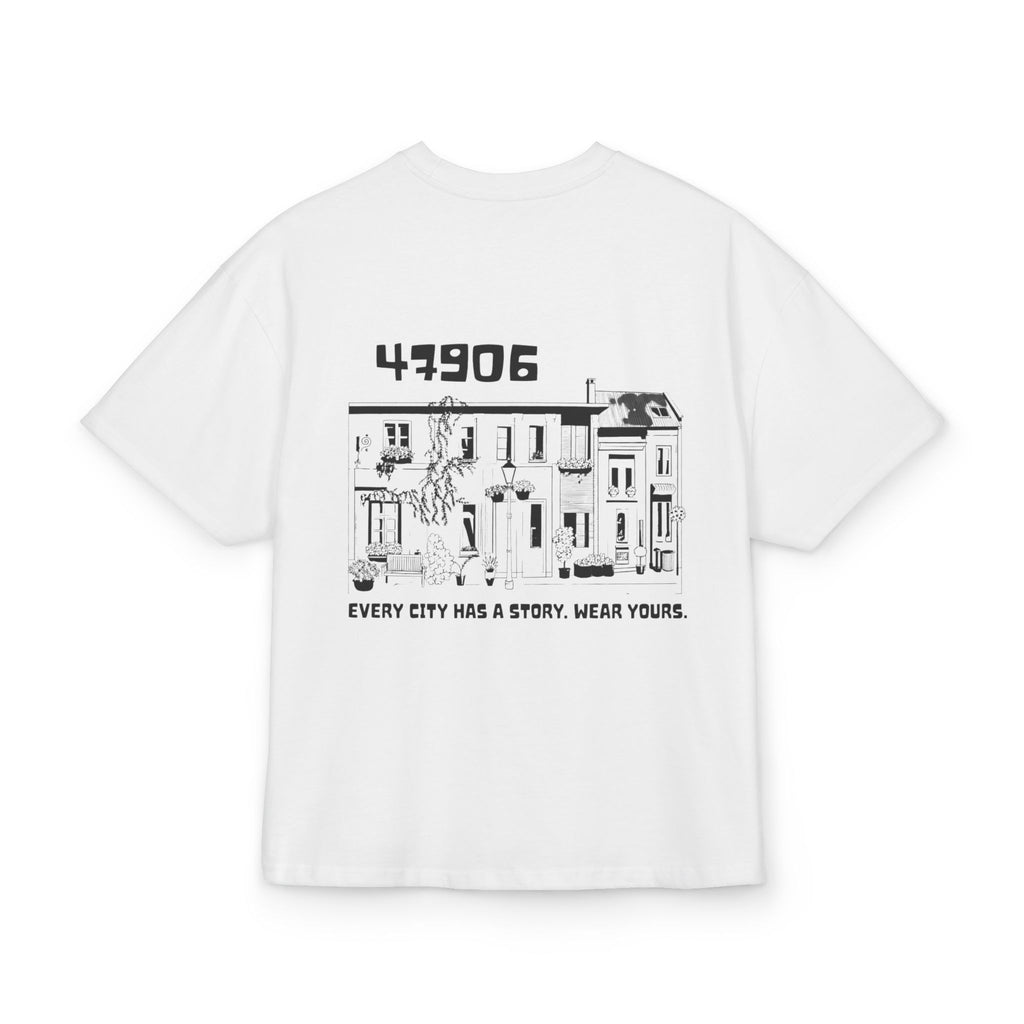 47906 Kempen Altstadt Heavy Oversized T-Shirt Backprint – Wear your City Kollektion | ORGNL Fabrics