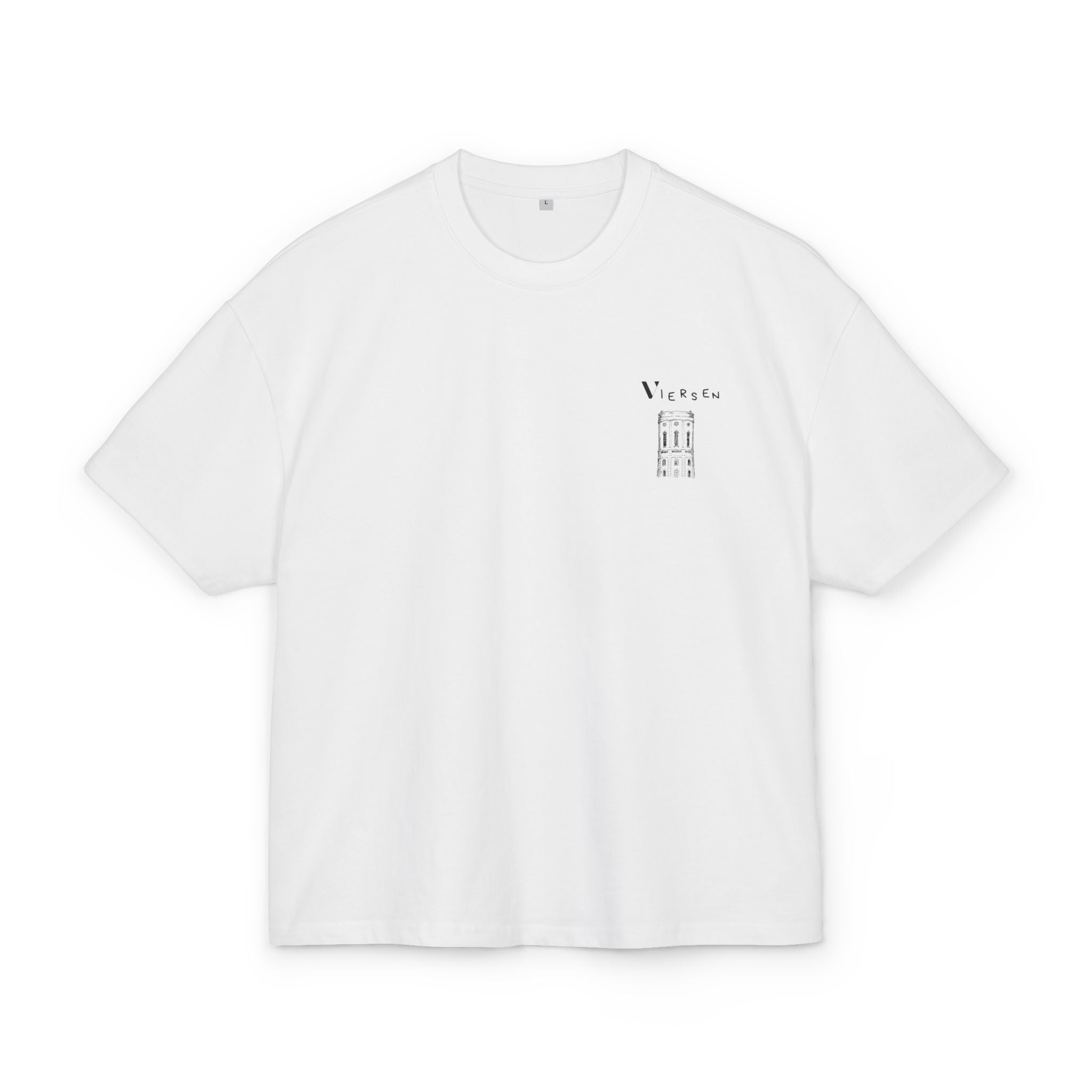 Viersen Wasserturm Oversize T-Shirt – Wear your City Kollektion | ORGNL Fabrics