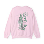 Krefeld HBF Tower Crewneck Sweater Backprint – Wear your City Kollektion | ORGNL Fabrics