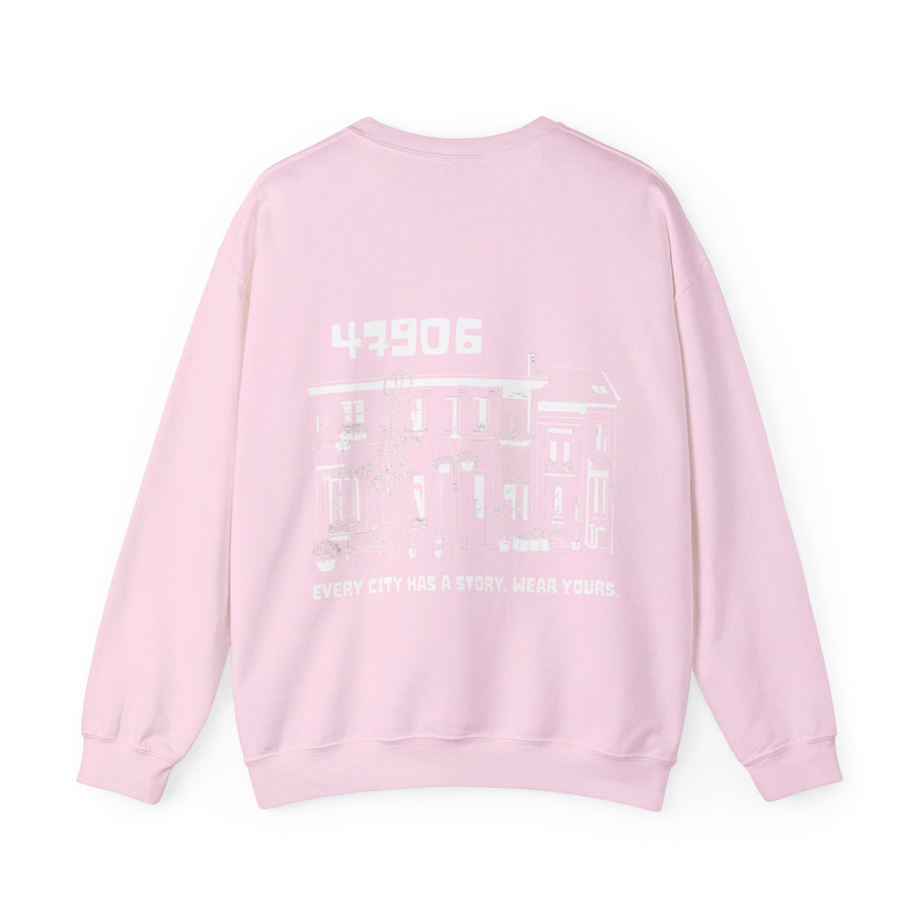 47906 Kempen Altstadt Crewneck Sweater Backprint – Wear your City Kollektion | ORGNL Fabrics
