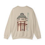 Mönchengladbach Wasserturm Crewneck Sweater Backprint – Wear your City Kollektion | ORGNL Fabrics
