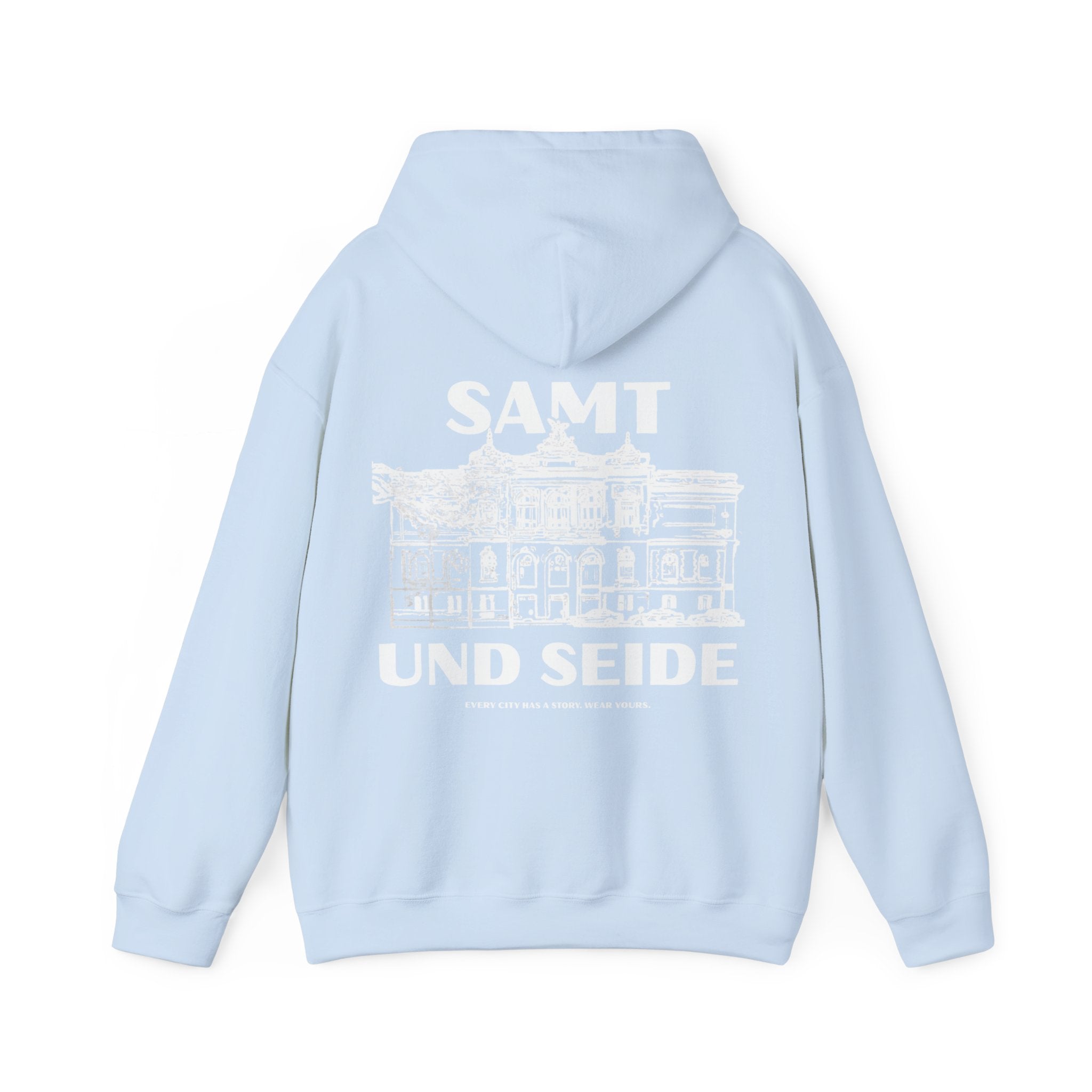 Samt & Seide Hoodie – Wear your City Kollektion | ORGNL Fabrics