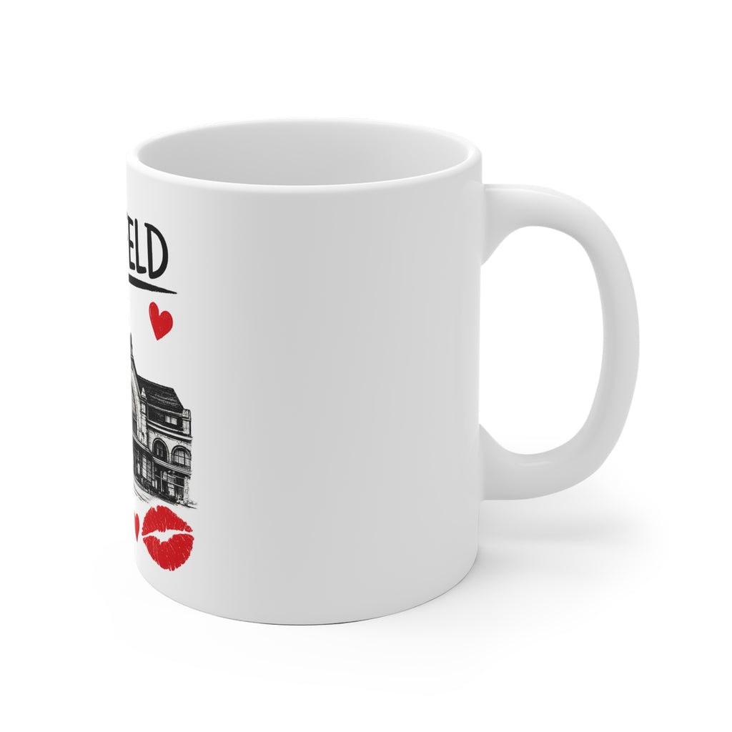 Krefeld Hauptbahnhof Tasse – Krefeld Home & Living Kollektion | ORGNL Fabrics