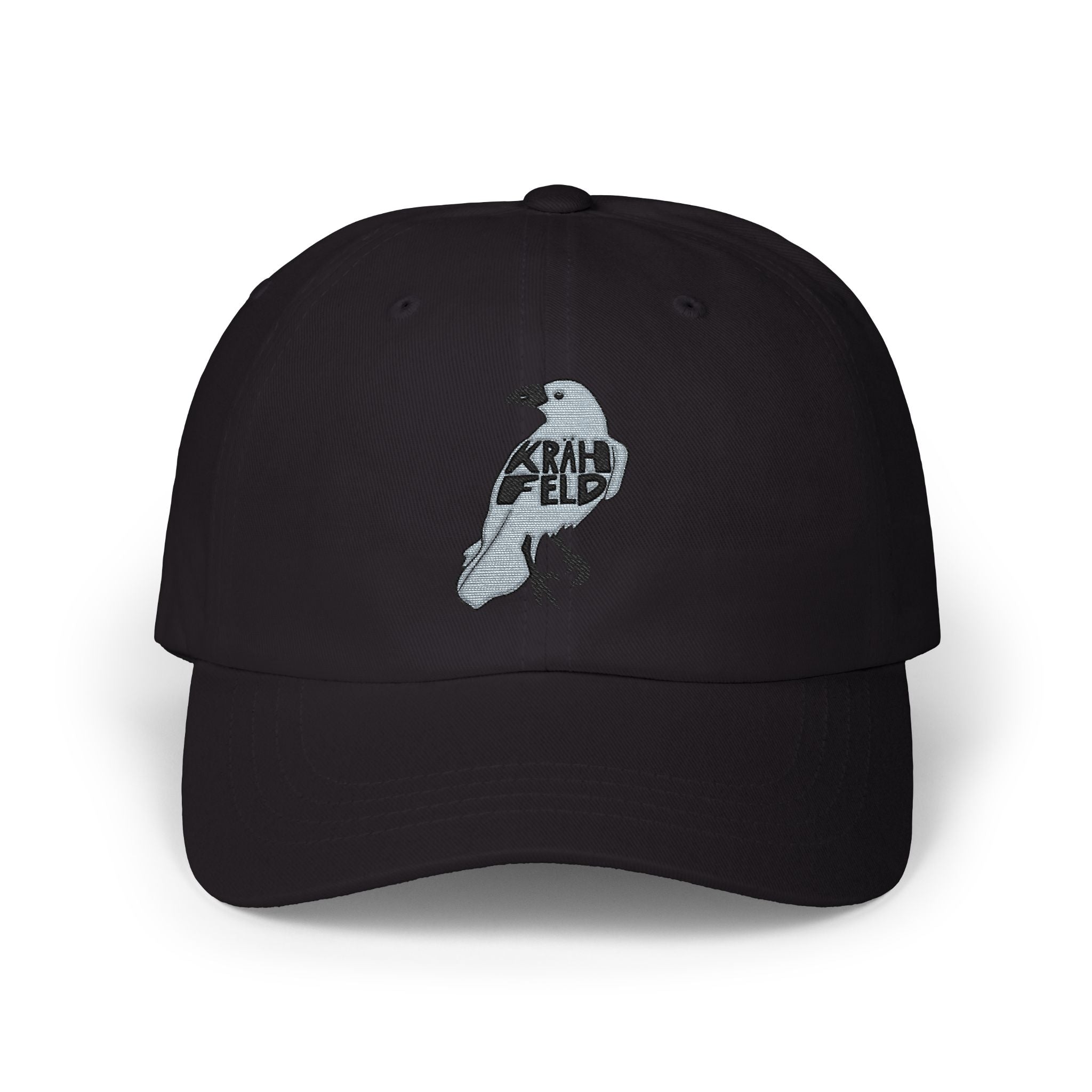 Krähfeld Raven Dad Cap — Bestickter Rabe | ORGNL Fabrics