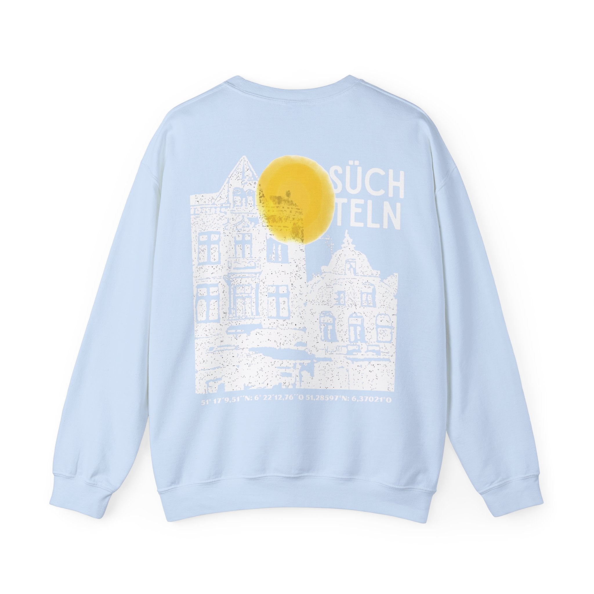 Viersen Süchteln Crewneck Sweater Backprint – Wear your City Kollektion | ORGNL Fabrics
