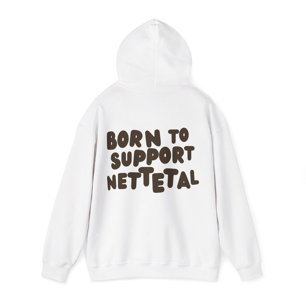 Born to Support Nettetal Hoodie Backprint – Wear your City Kollektion | ORGNL Fabrics