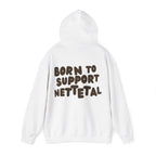 Born to Support Nettetal Hoodie Backprint – Wear your City Kollektion | ORGNL Fabrics
