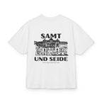 Samt & Seide Heavy Oversized T-Shirt Backprint – Wear your City Kollektion | ORGNL Fabrics
