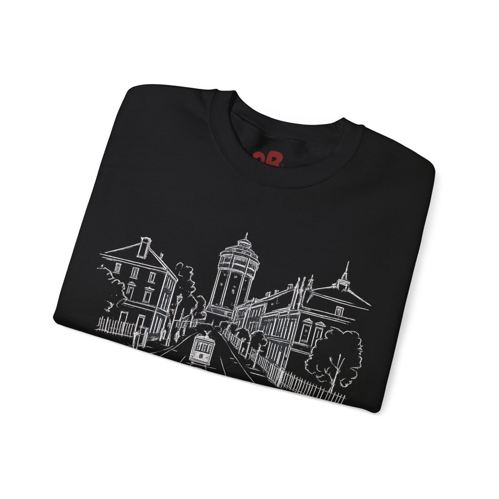 Mönchengladbach „MG Hood“ Sweater Frontprint – Wear your City Kollektion | ORGNL Fabrics