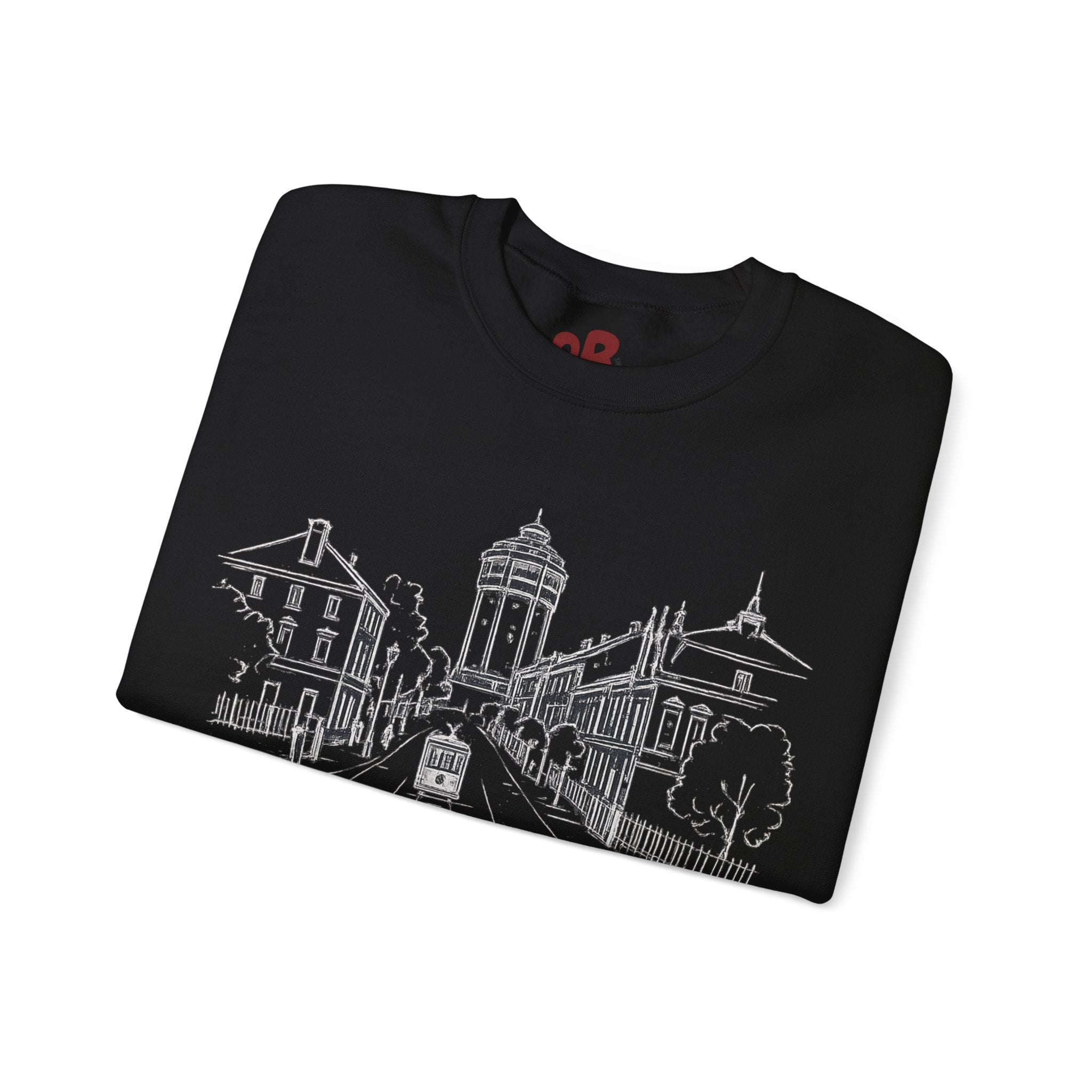 Mönchengladbach „MG Hood“ Sweater Frontprint – Wear your City Kollektion | ORGNL Fabrics