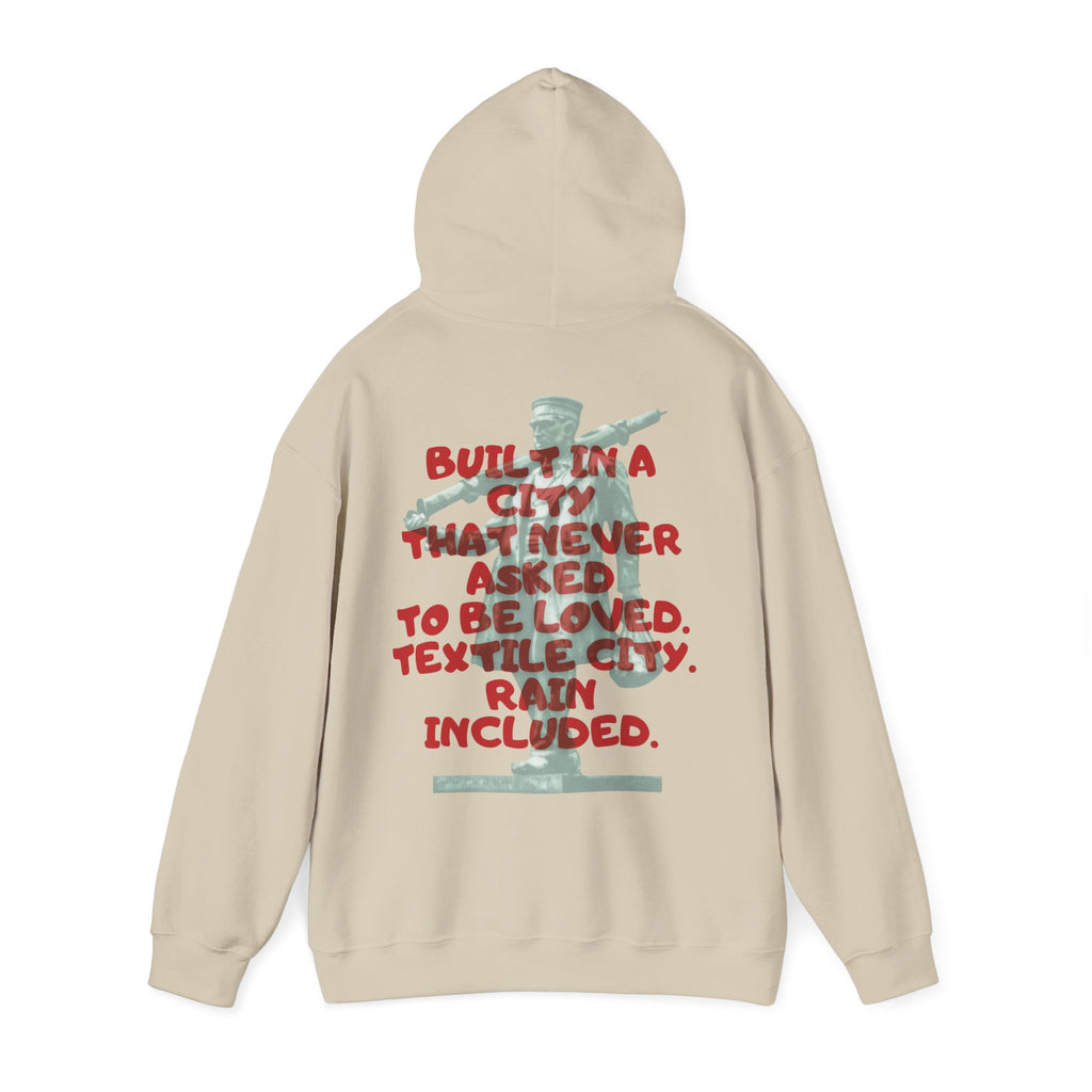 Krefeld Seidenweber Hoodie – Textile City Streetwear Pullover | ORGNL Fabrics