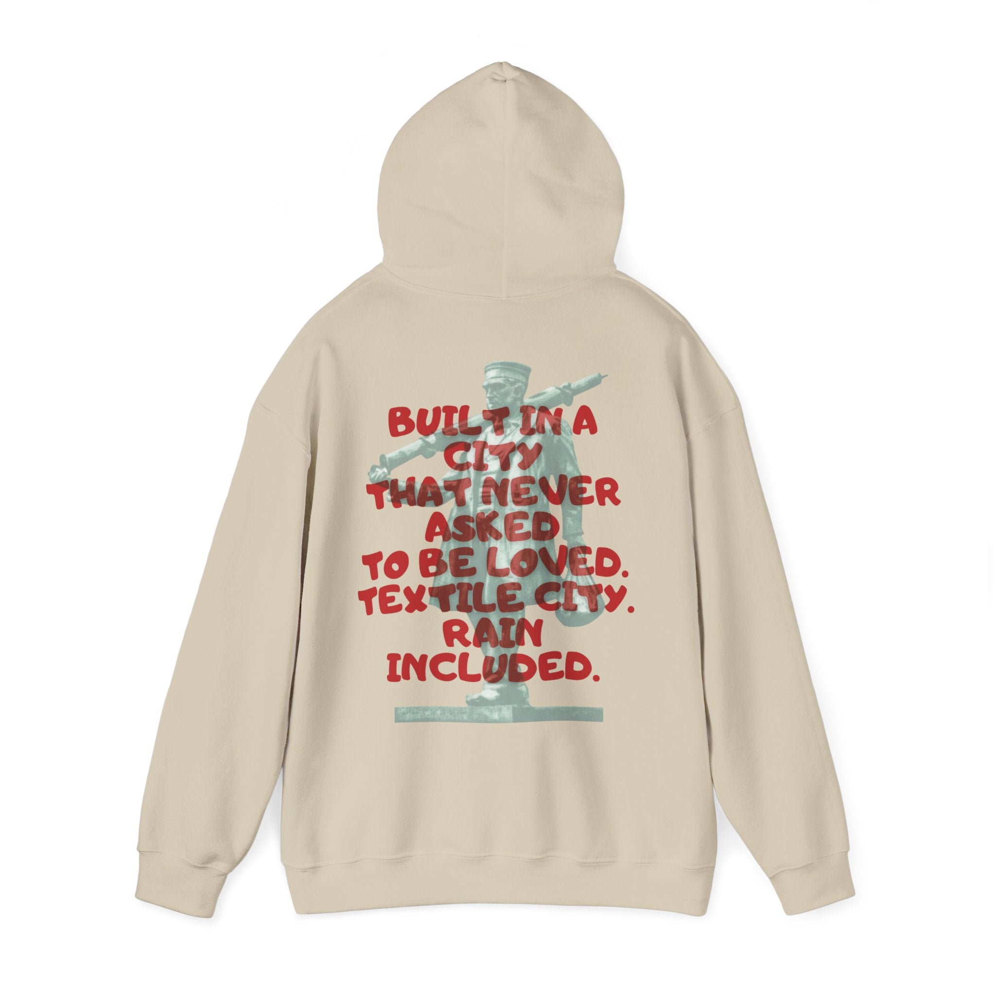 Krefeld Seidenweber Hoodie – Textile City Streetwear Pullover | ORGNL Fabrics
